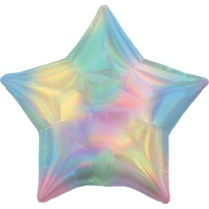 Шар фольгированный Звезда сияние блеск 18 дюймов