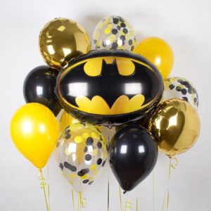 Набор шаров для мальчика Бэтмен