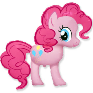 Шар фольгированный My little pony пинки пай розовый
