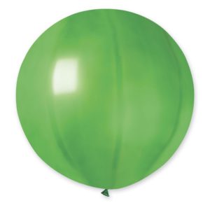 Шар воздушный гигант металлик зеленый