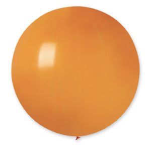 Шар воздушный гигант пастель оранжевый