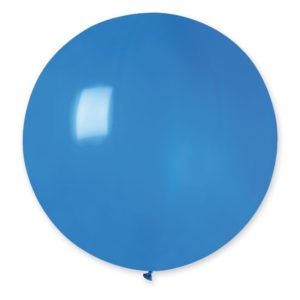 Шар воздушный гигант пастель синий