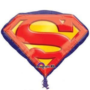 Шар фольгированный Супермен эмблема