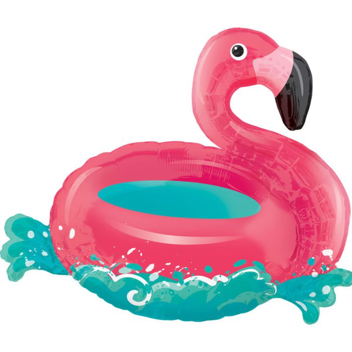 Шар фольгированный Фламинго плавающий