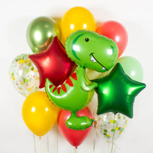 Набор шаров для мальчика Динозаврик
