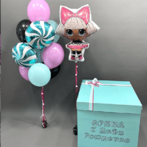 Коробка с шарами Кукла Лол Дива