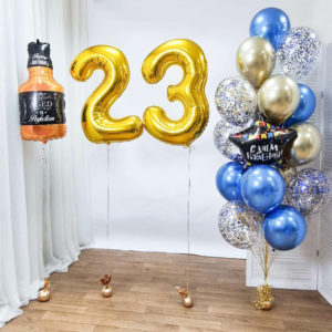 Набор шаров на День Рождения взрослого человека №32