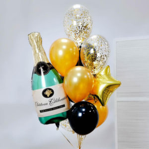 Набор шаров для мужчины Брызги шампанского