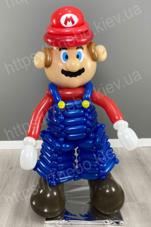 Марио из воздушных шариков