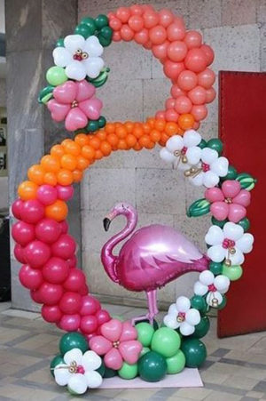 Цифра из шаров Фламинго
